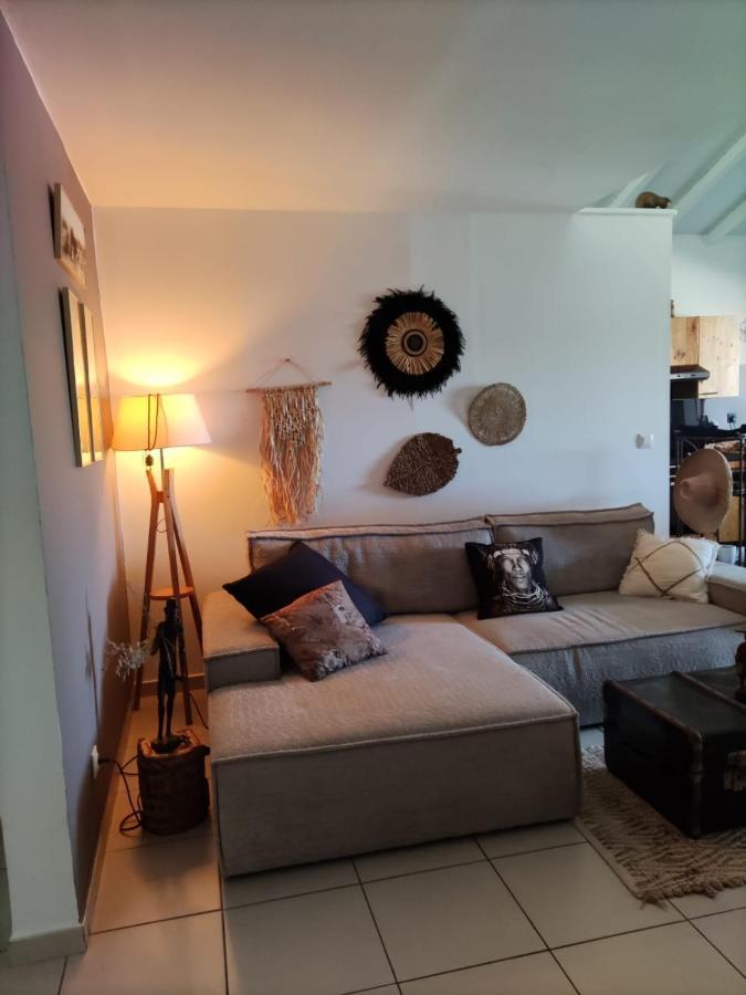 Beau Duplex De Standing, 120M2, Vue Mer, 4Min Plage Le Diamant Exteriör bild