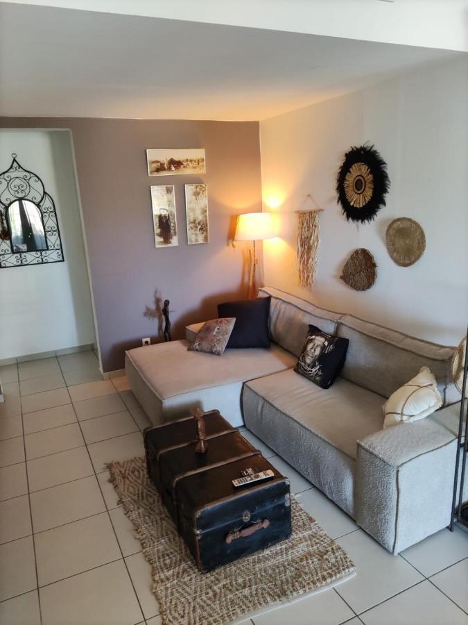 Beau Duplex De Standing, 120M2, Vue Mer, 4Min Plage Le Diamant Exteriör bild